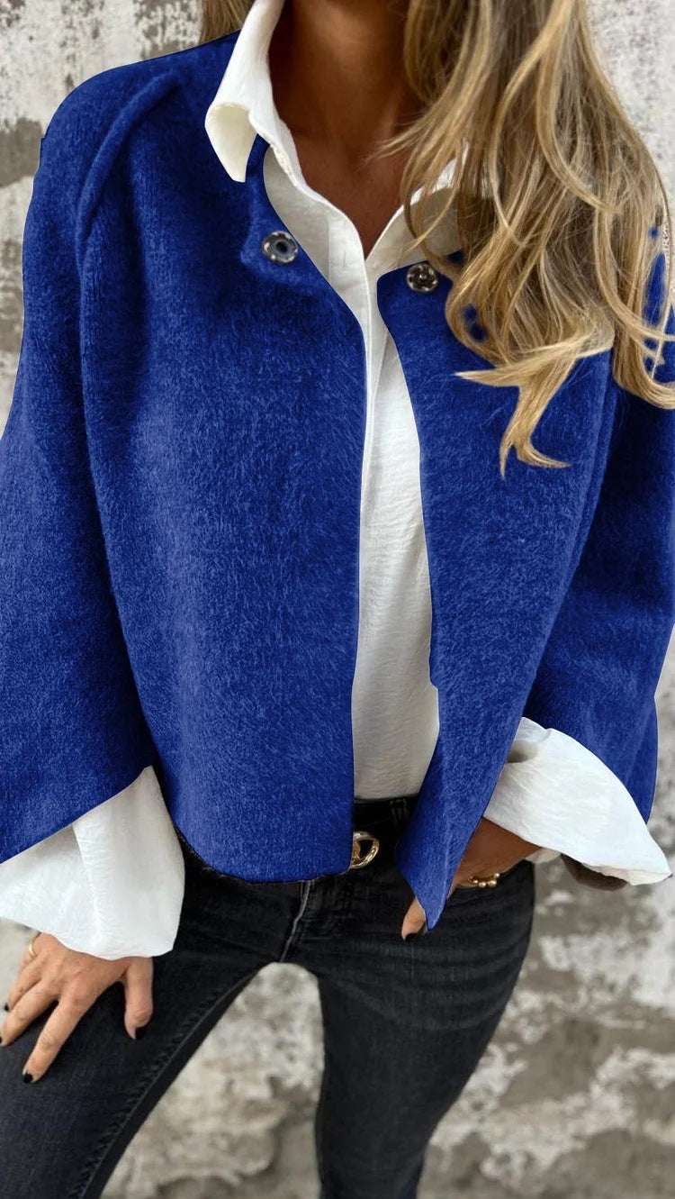 Women's Autumn & Winter Cashmere Cardigan Women's Batwing Sleeve Cardigan Autumn A | Ectron Online
