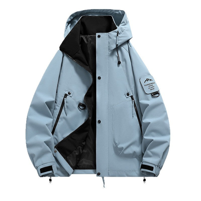New Men's Casual Waterproof Jacket