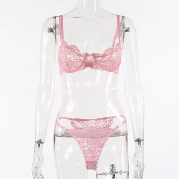 Ladies Underwire Lace Lingerie Suit Fashion Underwear | Ectron Online