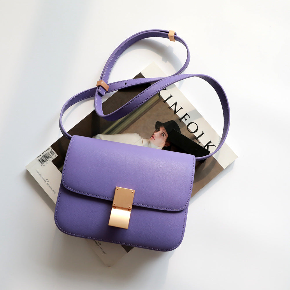 One Shoulder Messenger Bag - Commuter & Stewardess Design Spring Style Commuter Stewardess Leather | Ectron Online
