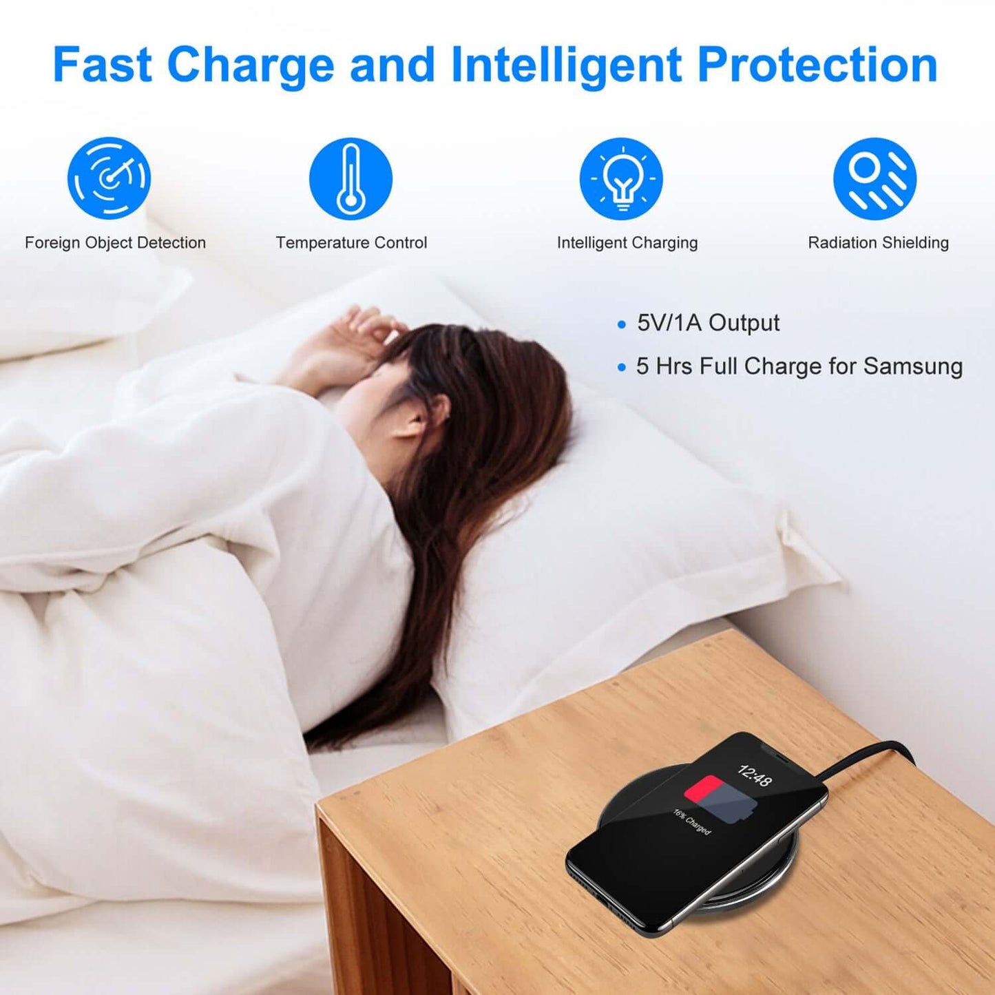 Qi-Certified Ultra-Slim Wireless Charger 1Pc Wireless Charger Qi-Certified Ultra- | Ectron Online