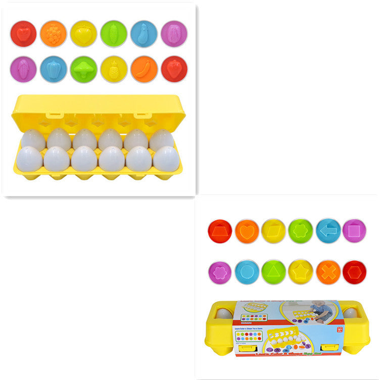 Montessori Smart Eggs Toy Baby Learning Educational Toy Smart Egg | Ectron Online