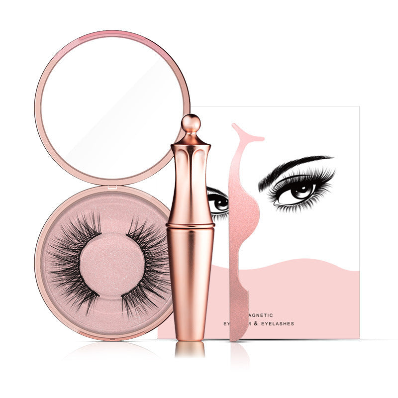 Magnetic Eyeliner & Lash Set – Natural, Long-Lasting with Tweezer Tool Natural Long Lasting Magnetic Liquid Eye | Ectron Online