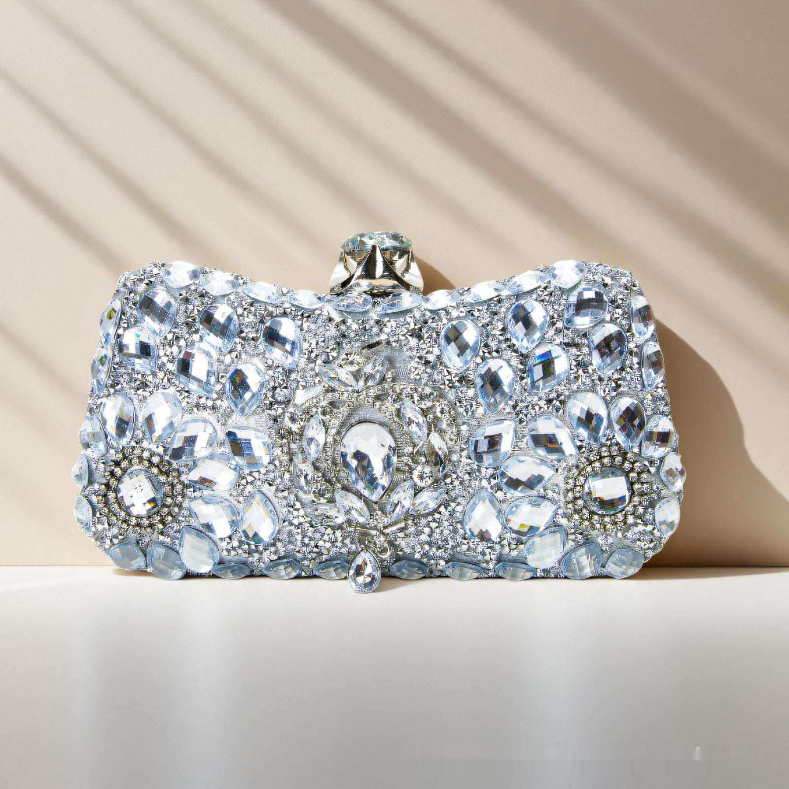 Full Crystal Diamond Dinner Clutch Full Diamond Dinner Annual Meeting Cockt | Ectron Online