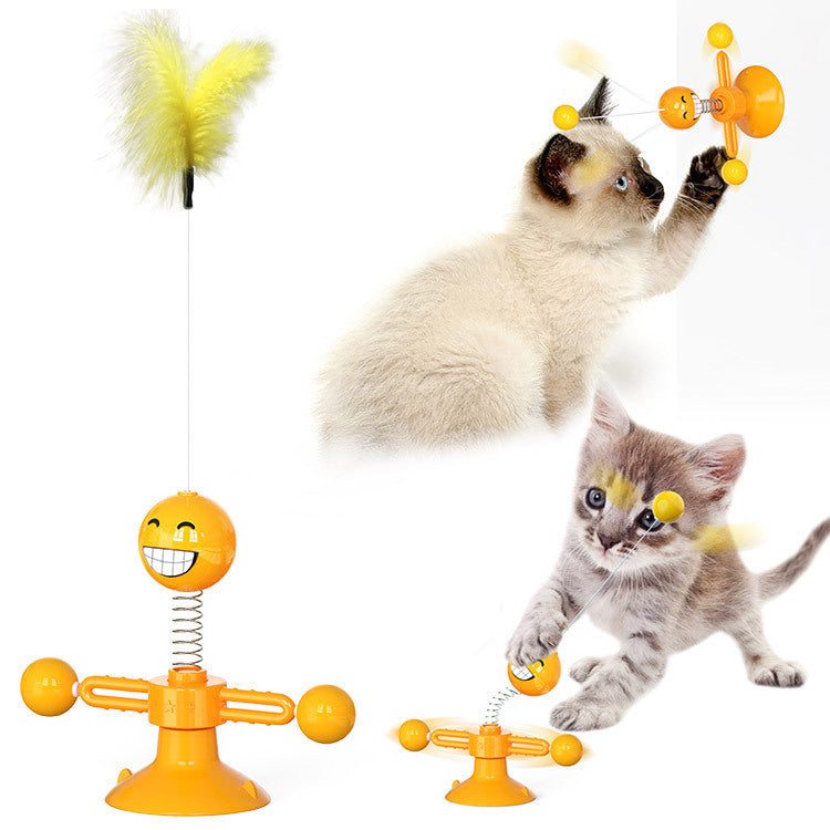 Cat Rotating Windmill Multi-Function Toy Cat Rotating Windmill Multi-Function Toy | Ectron Online