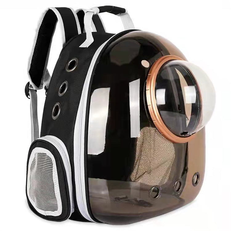 Transparent shell pet bag new fashion trend large capacity space cover cat bag panoramic dog backpack - Ectron Online
