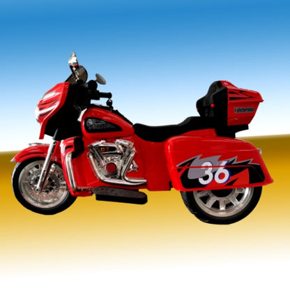 12V Two-Seat Kids Electric Motorcycle - 3-Wheel Ride-On Motorbike Kids Motorcycle,ride On Motorcycle,Kids | Ectron Online