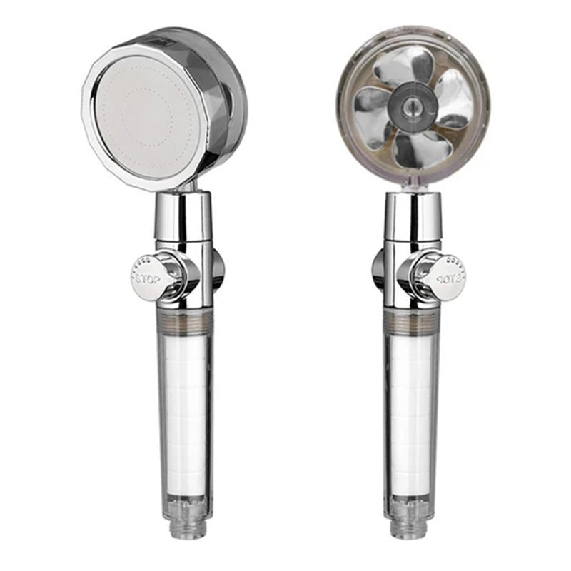 Turbo Propeller Shower Head with Water Saving & High Pressure Flow New Turbo Propeller Shower Head Water | Ectron Online