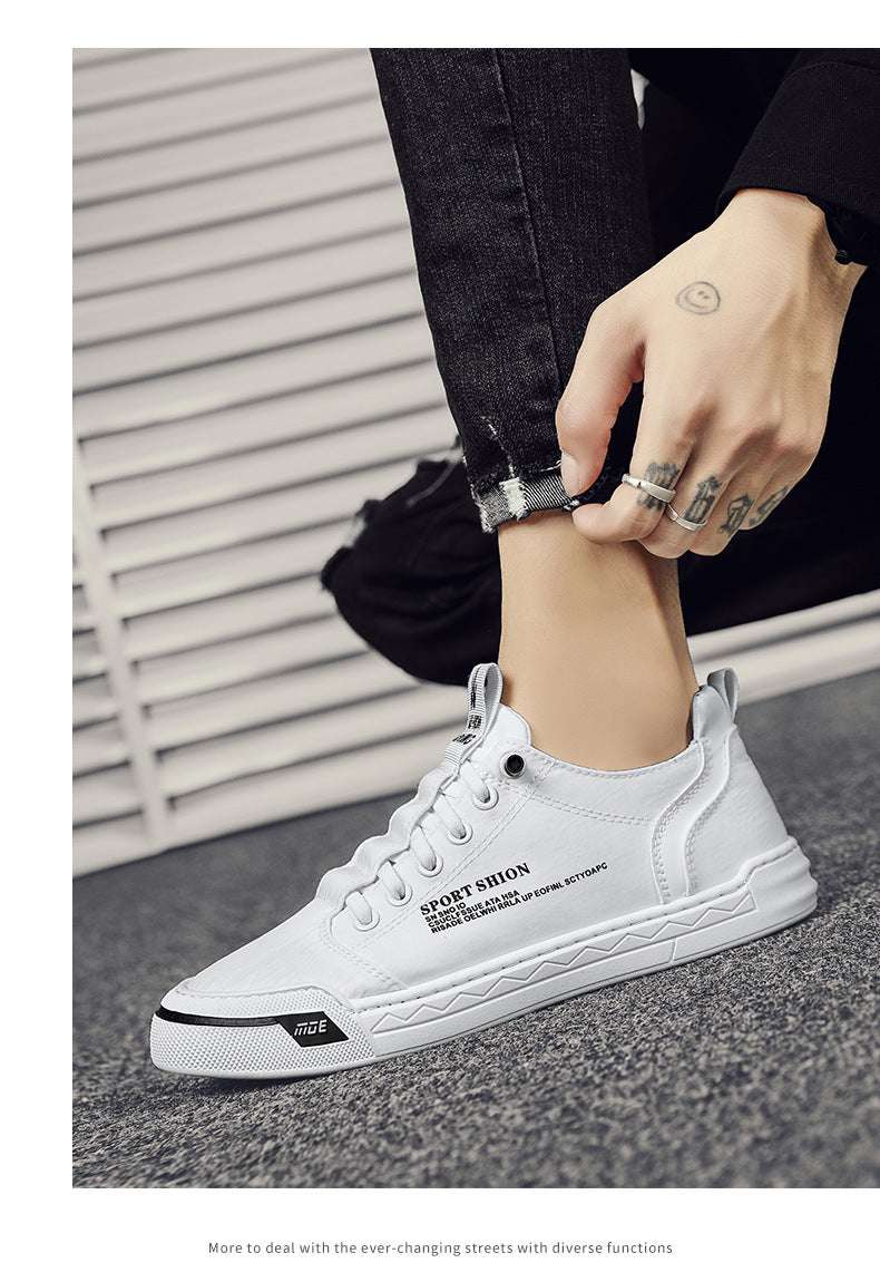 Men’s Canvas Breathable Sneakers – Sports & Leisure Cloth Shoes Men's Canvas Shoes Breathable Sneakers S | Ectron Online