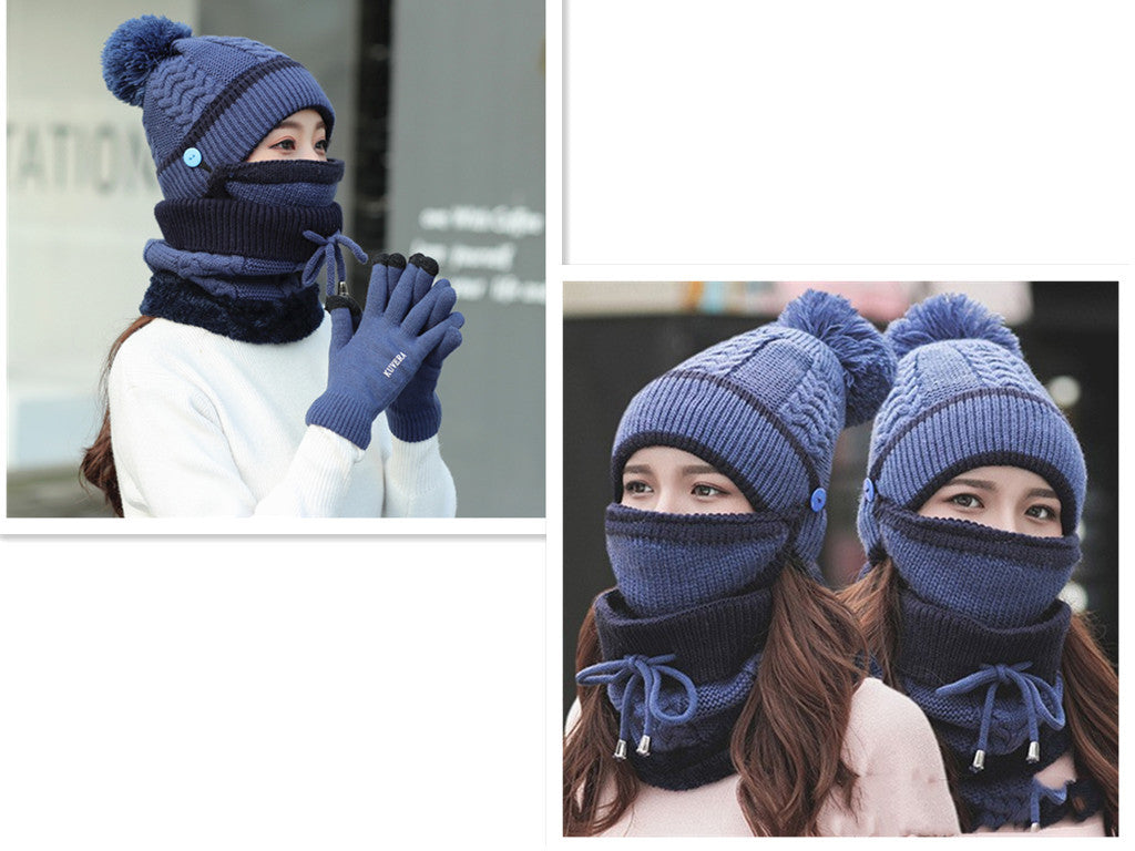 Plush Velvet Bib Mask - Soft, Comfortable, and Protective Hats & Caps | Ectron Online