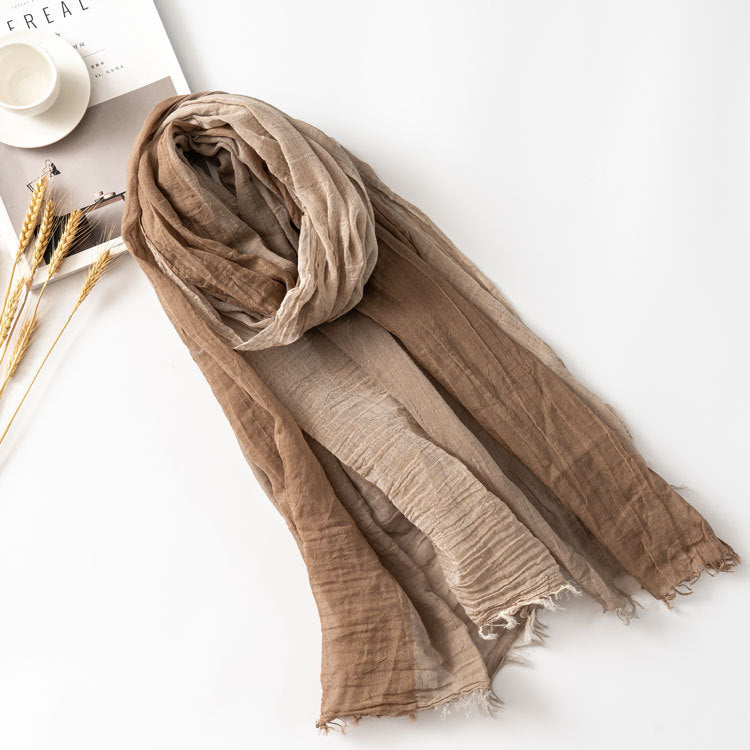 Pure Cotton Warm Scarf - Simple Leisure Autumn/Winter Autumn And Winter Leisure Style Simple P | Ectron Online