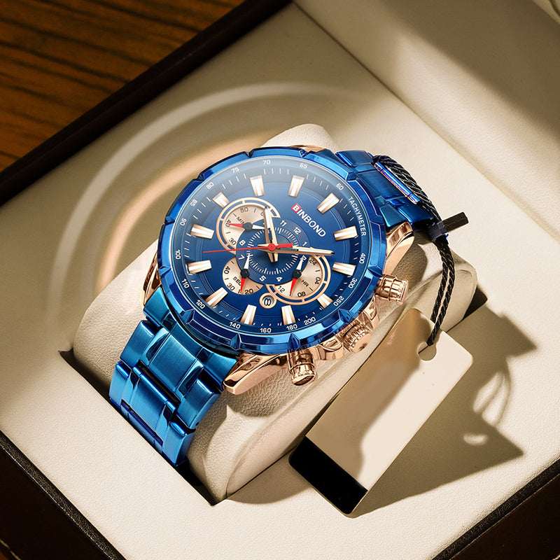 Men's Tactical Motorcycle Watch Tactical Motorcycle Waterproof Luminous | Ectron Online