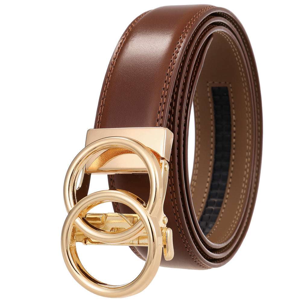 Men's Fashion Comfort Click Belt - Automatic & Cowhide Men's Fashion Comfort Click Belt | Ectron Online