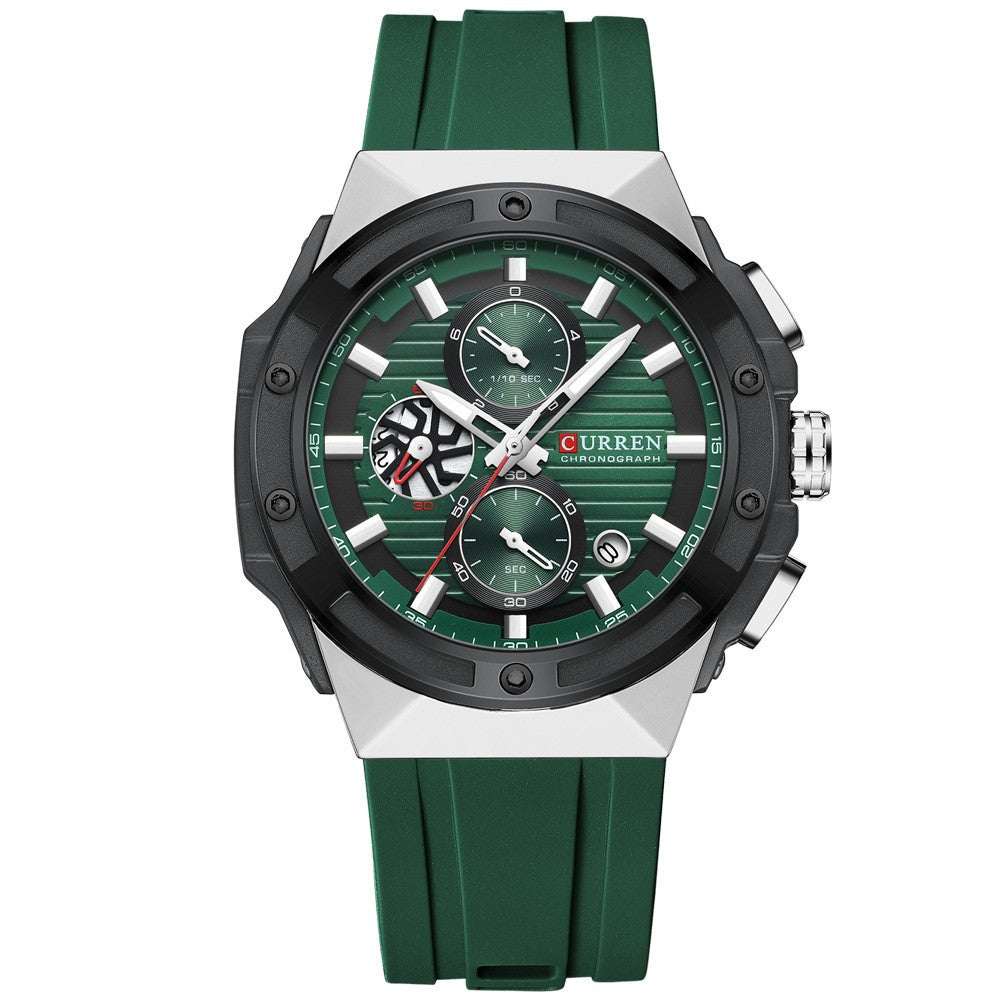 Men's Six-Pin Quartz Watch Men's Six-pin Tape Quartz Watch | Ectron Online