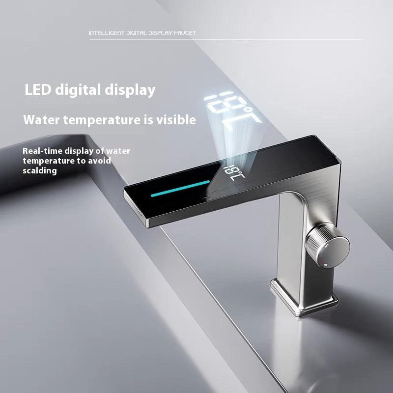 Intelligent Digital Display Basin Faucet