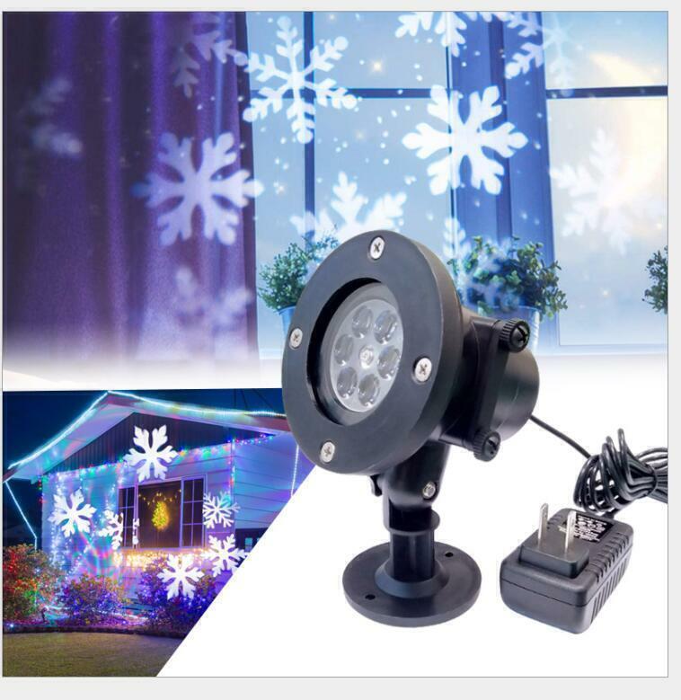Christmas Projector Lights LED Laser Film Moving Outdoor Landscape Colorful Lamp&nbsp;