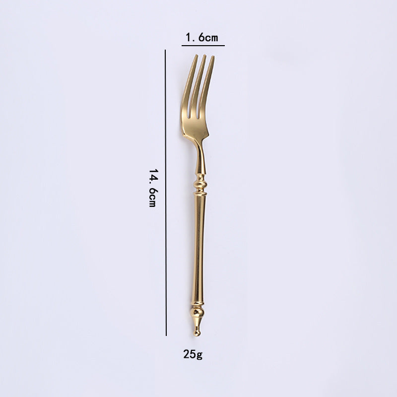 Stainless Steel Tableware Western Food Knife Fork Spoon Steak Knife Tableware