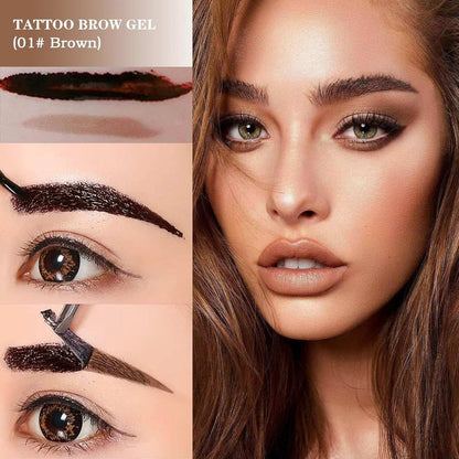 Easy Peel Off Tattoo Eyebrow Gel