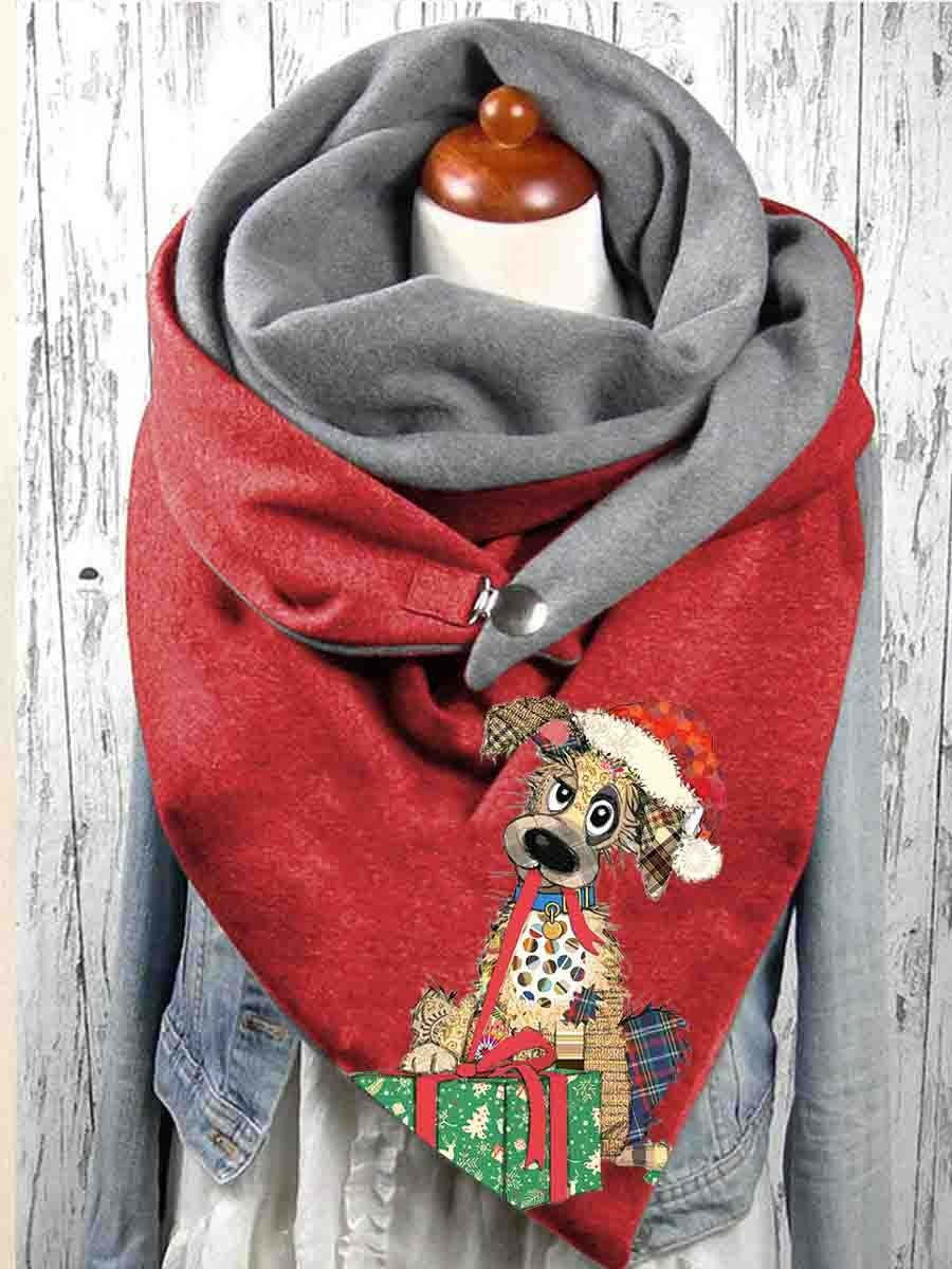 Women's Fashion Leisure Warm Clip Scarf