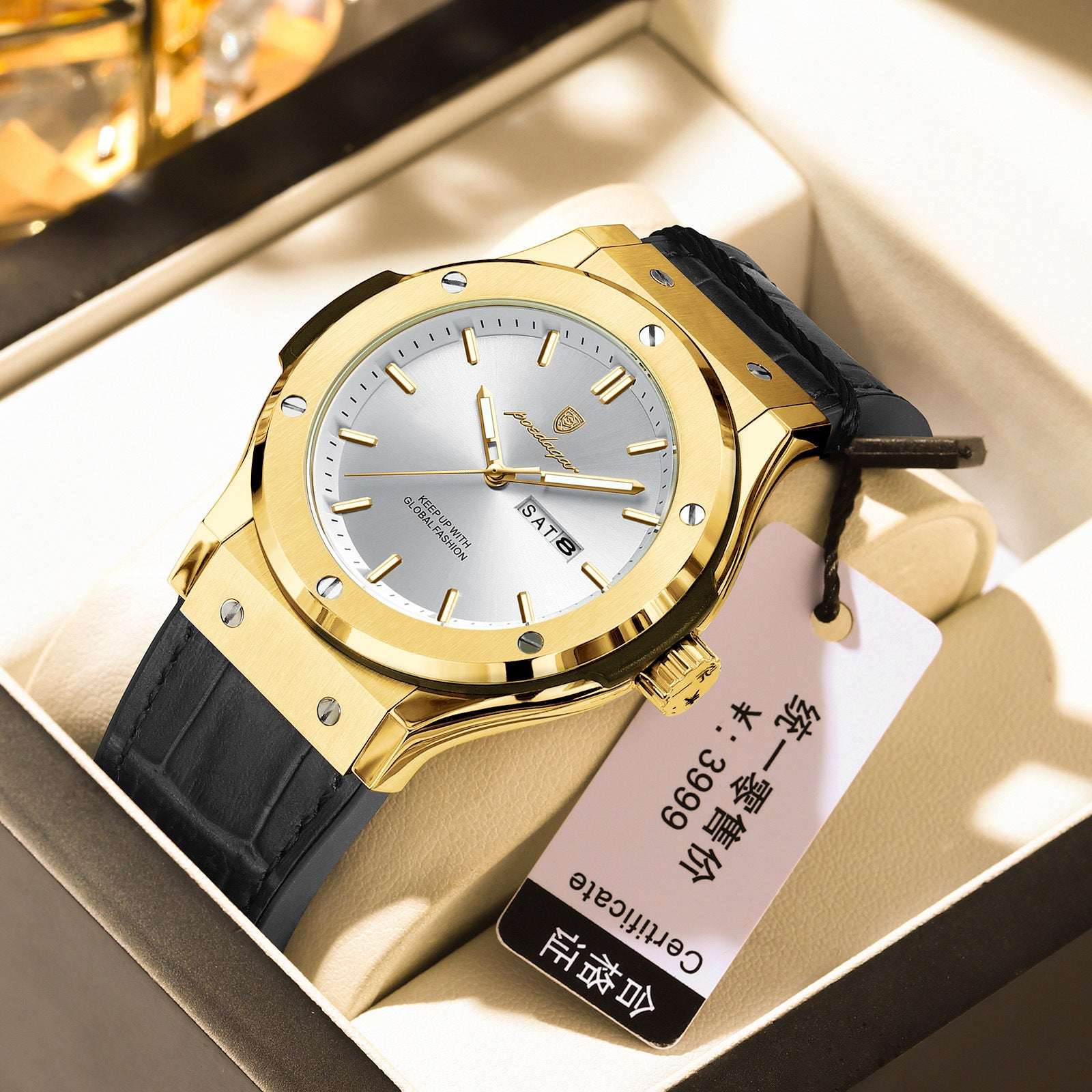 Men's Waterproof Luminous Watch Men's Waterproof Luminous Quartz Watch | Ectron Online