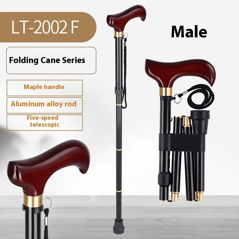 Multifunctional Non-Slip Smart Retractable Folding Cane Multifunctional Non-slip Smart Retractab | Ectron Online