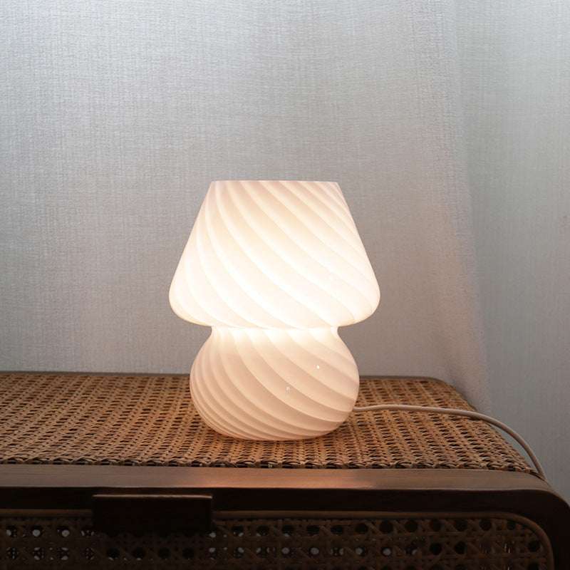 Ins Retro Glass Table Lamp for Bedroom & Bedside Ins Retro Glass Table Lamp Net Red Table | Ectron Online