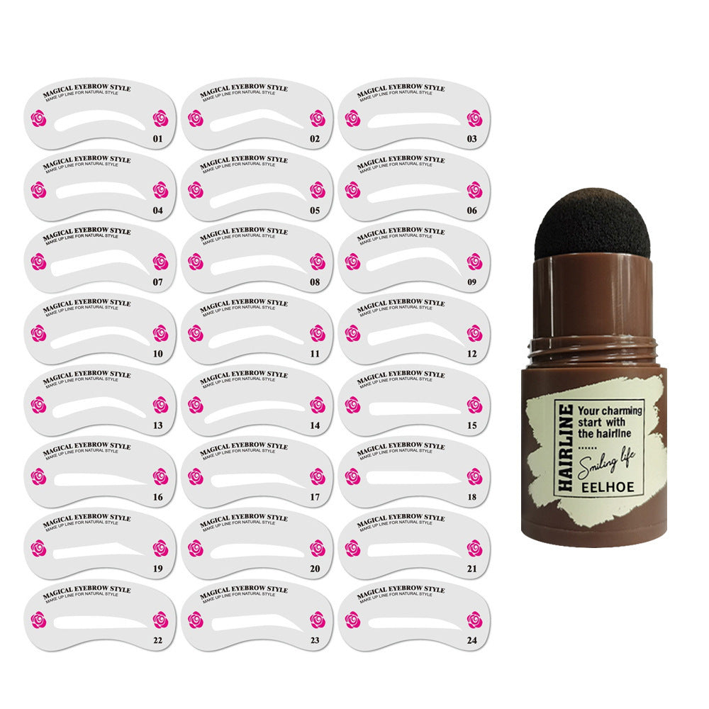 Eyebrow Mold Set Makeup Powder Eyebrow Mold Set Makeup Powder | Ectron Online