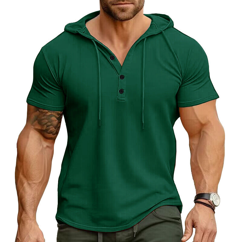 Men’s Workout T-Shirt – Fashion Casual Short Sleeve Activewear Men's Fashion Casual Exercise Workout Sh | Ectron Online