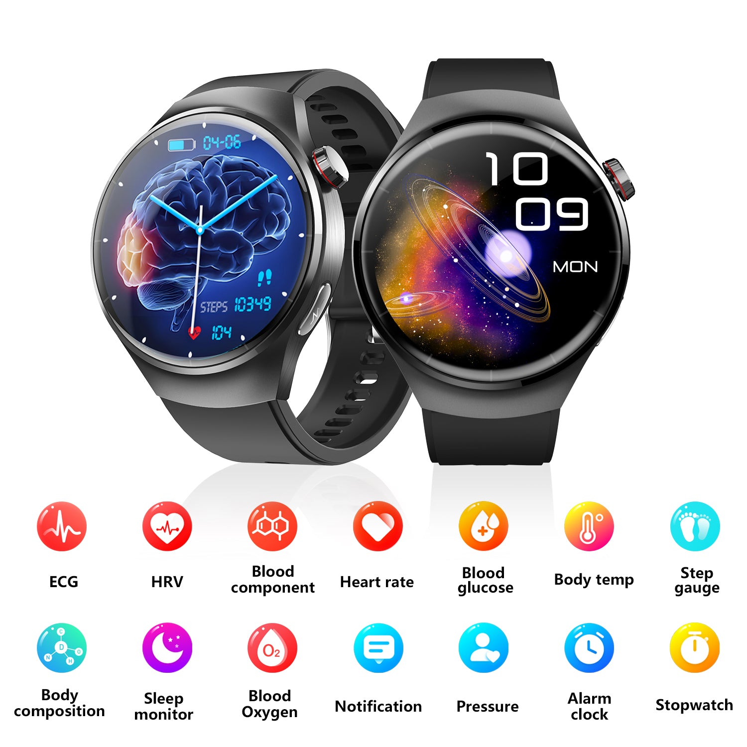Fashion Smart Watch with Bluetooth Call | IPS Fitness & Health Tracker