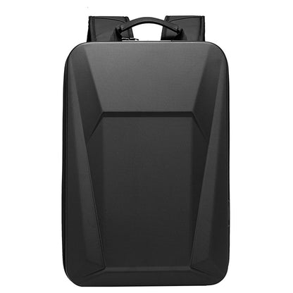 Business Backpack Men's Plastic Hard Case Computer Bag