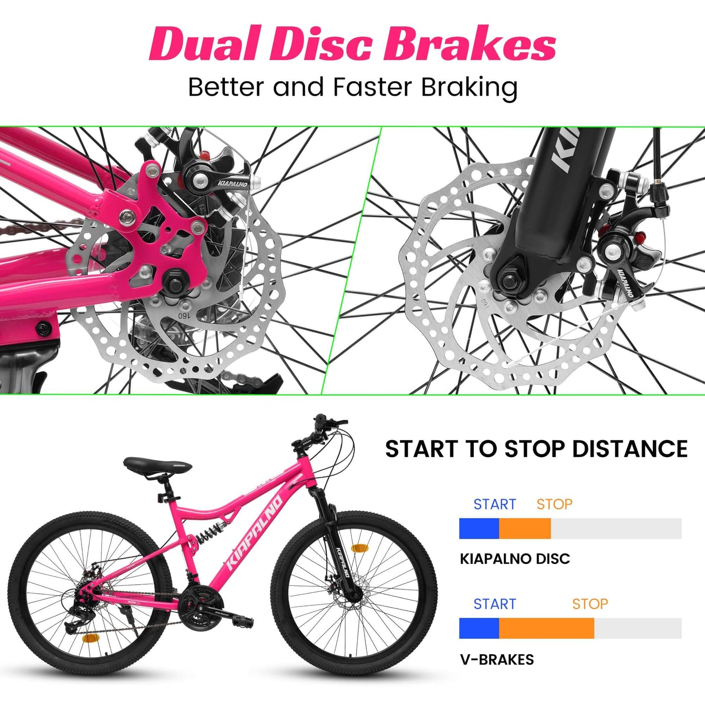 A26304 26" All-Terrain Mountain Bike - 21-Speed Disc Brake MTB A26304 26 Inch All-Terrain Mountain Bike | Ectron Online