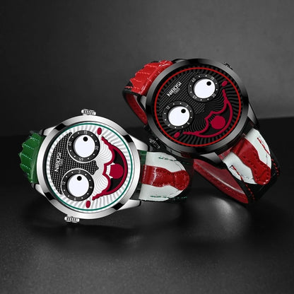 Russian Clown Men's Watch Russian Clown Men's Watch Leather Waterp | Ectron Online