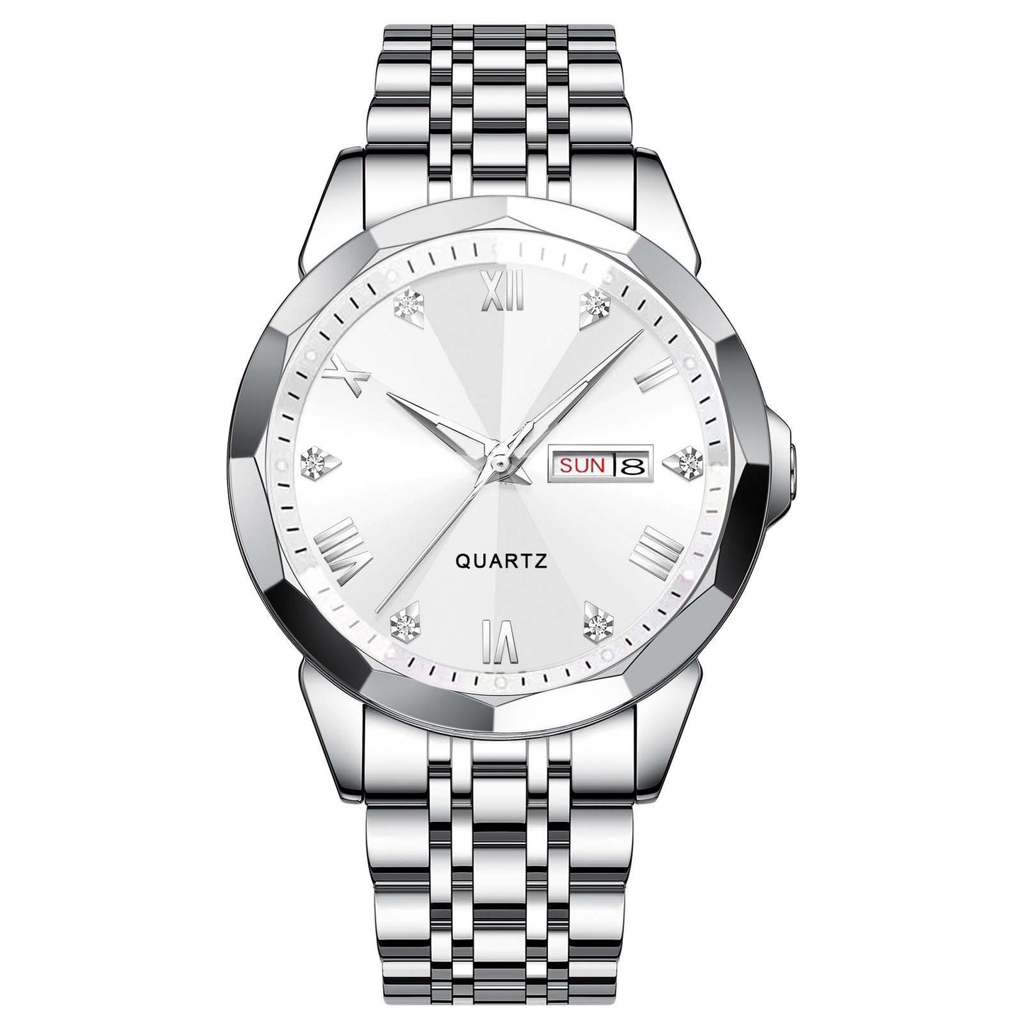 Men's High-Grade Business Watch Business Men's Watch Double Calendar Hig | Ectron Online