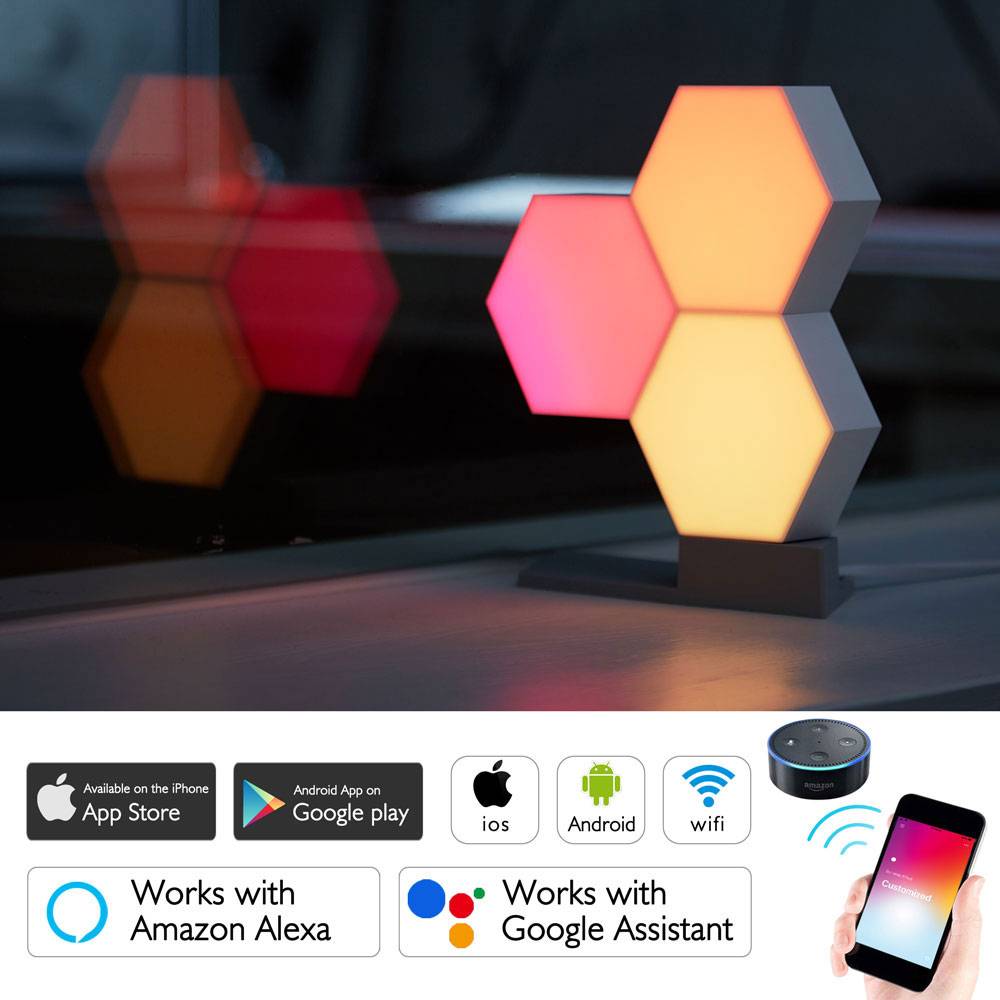 11-Pack Smart LED Lights - App Controlled RGB Lighting Kit