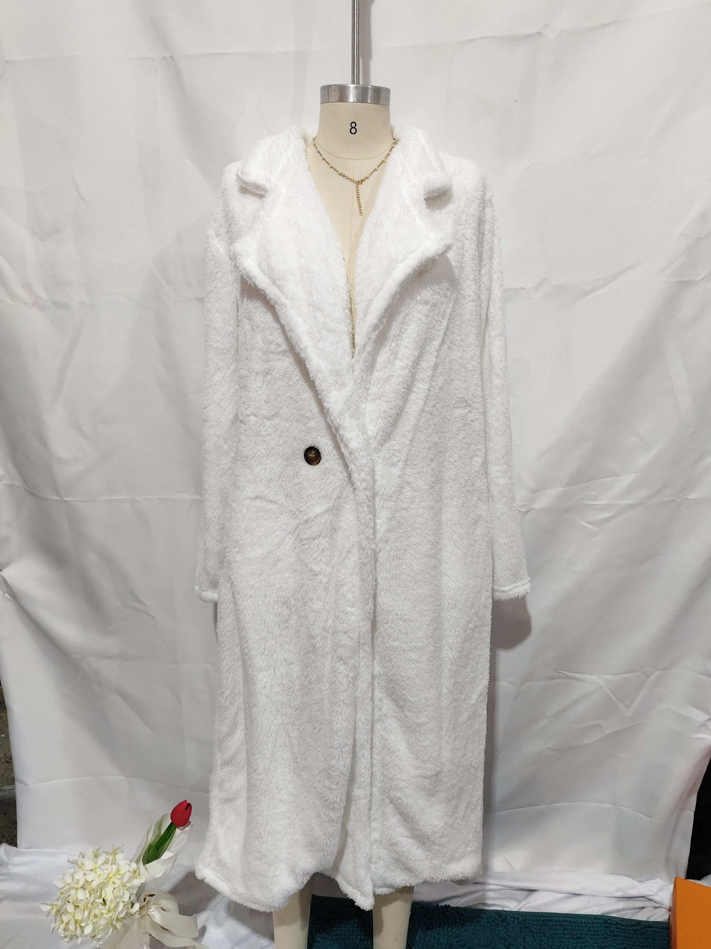 Dames Winter Lang Bont vest