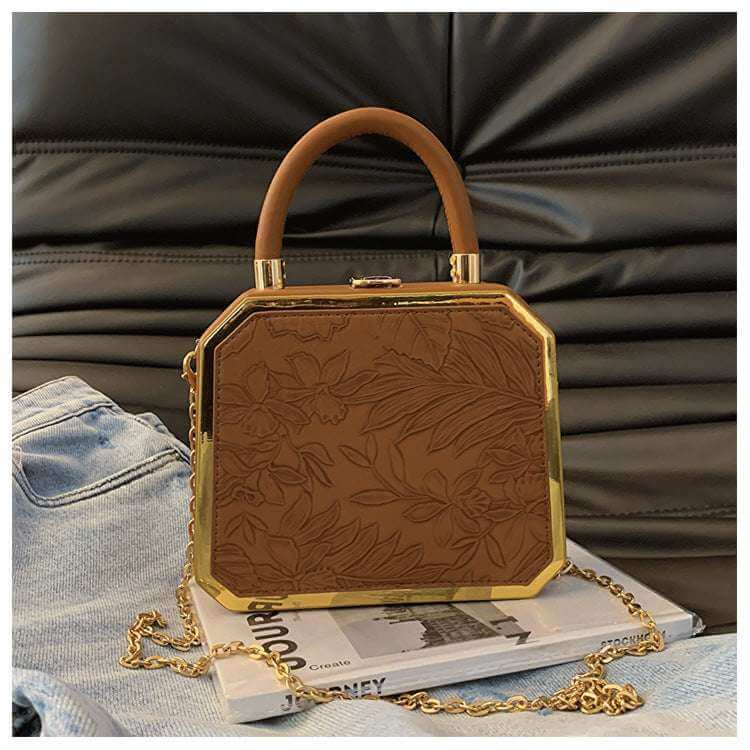 All-Match Box Handbag Handbag Crossbody Shoulder Dinner All-Ma | Ectron Online