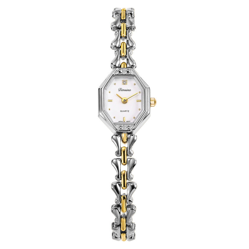 Mid-Ancient Mini Gold Retro Watch for Women Mid-Ancient Bracelet Women's Watch Mini | Ectron Online