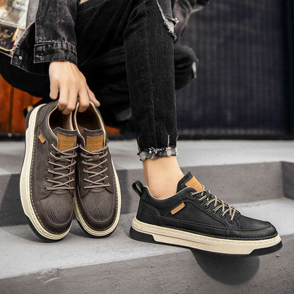 Men’s Casual Leather Shoes – Waterproof & Business Suit Style Men's Casual Leather Shoes Waterproof Bu | Ectron Online
