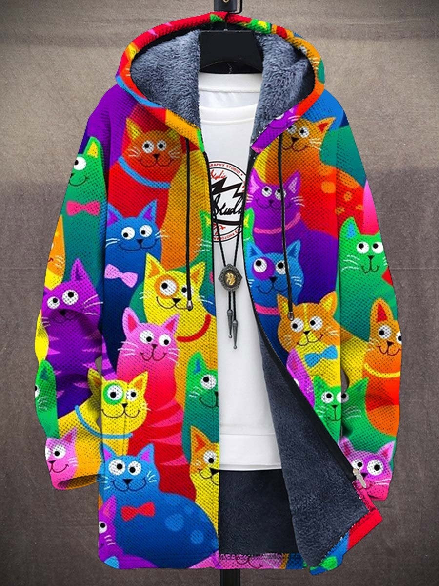 Men's Stylish Printed Jacket Men's Digital Printed Stand Collar Jacke | Ectron Online