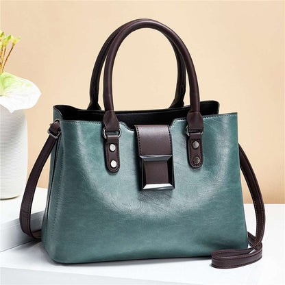 Women’s Shoulder Bag with Big Buckle - Crossbody Handbag Women Shoulder Bag Big Buckle Handbags W | Ectron Online