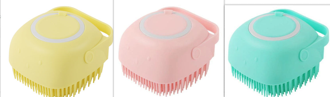{{ brand }} Silicone Dog Bath Brush for Gentle Pet Grooming Set - Pet Products Amazon Hot Silicone Dog Bat
