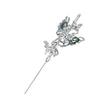 Graceful Personality Piercing Butterfly Diamond Stud Earrings Advanced