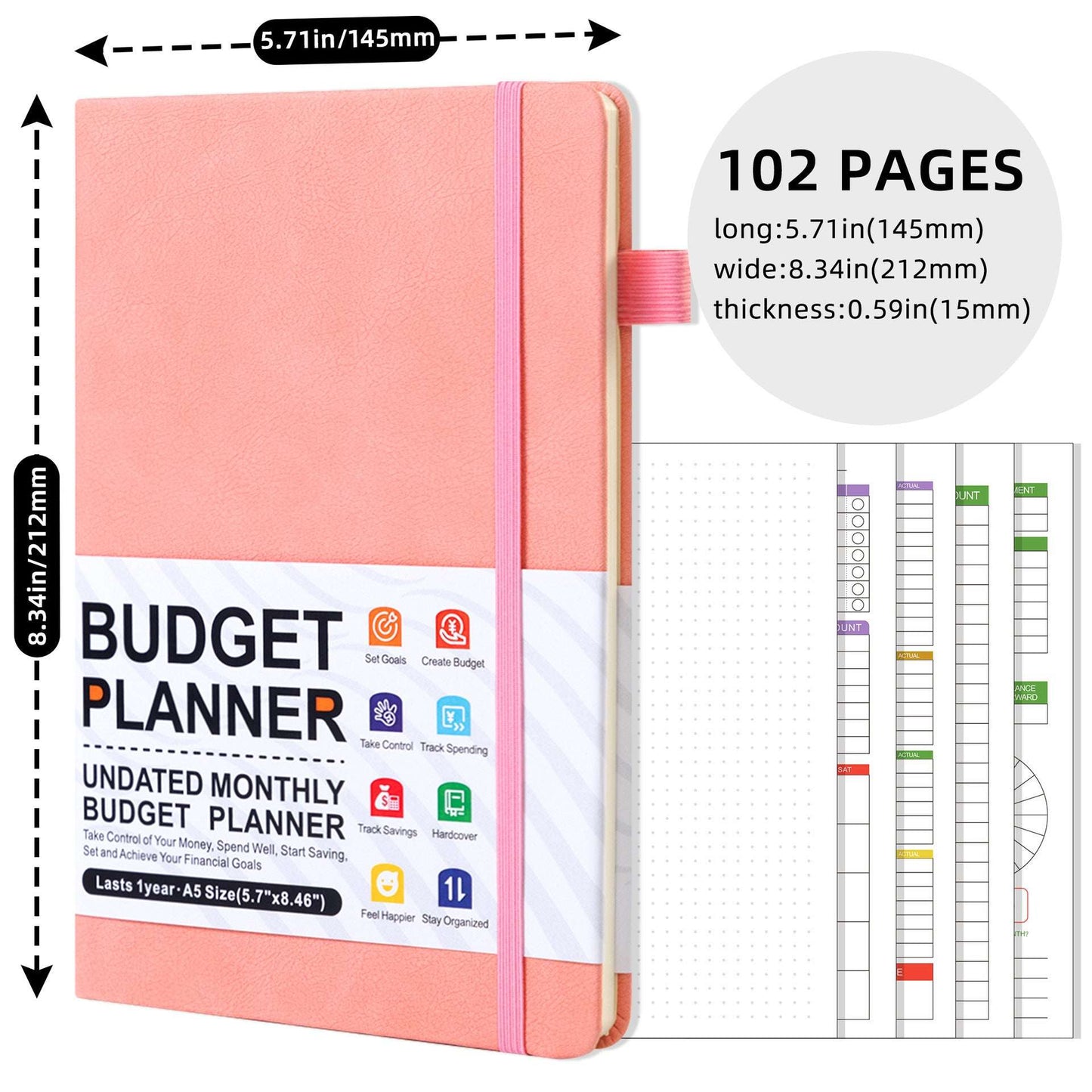 Amazon A May Plan Cash Budget Planner Week Plan English Foreign Trade Notebook