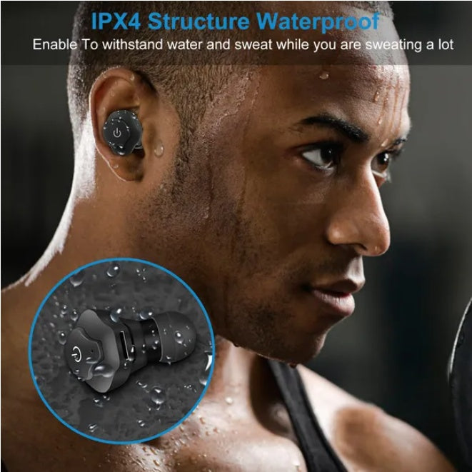 In-Ear Stereo Headphones | IP44 Waterproof Sweatproof Earbuds