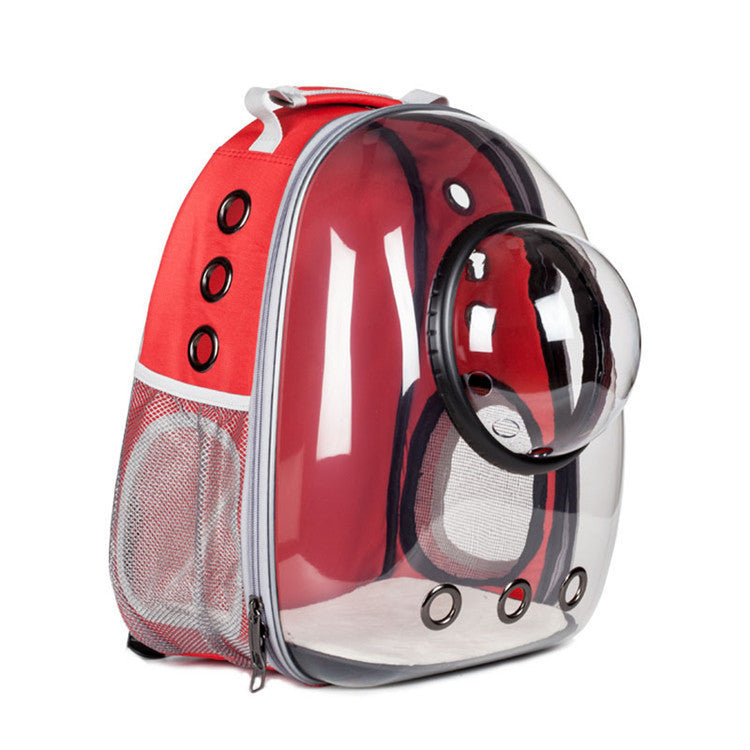 Clear Pet Backpack | Panoramic Pet Carrier Transparent shell pet bag | Ectron Online