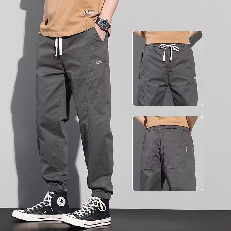 Trendy Hong Kong Style Casual & Sporty Pants Hong Kong Style Trendy Versatile Sports | Ectron Online