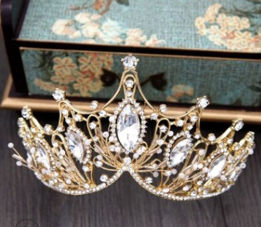 Luxurious Baroque Crown - Bridal Vintage Tiara luxurious Baroque crown | Ectron Online