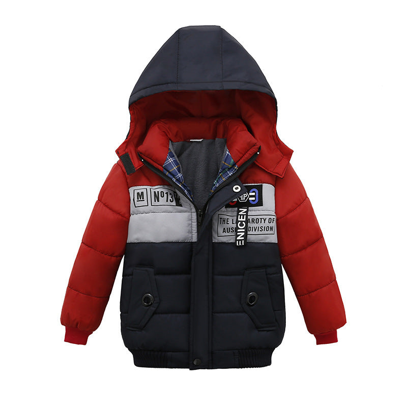 Boys' Cotton-Padded Jackets | Small & Medium Small And Medium-Sized Boys Cotton-Padde | Ectron Online