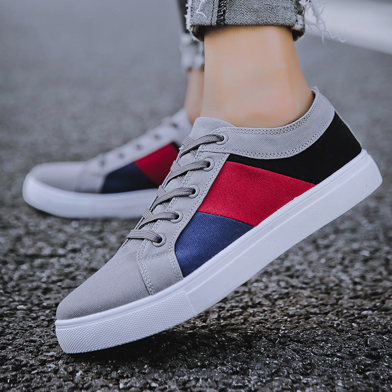 Canvas shoes Korean version of cloth shoes sports casual shoes student trend flat shoes