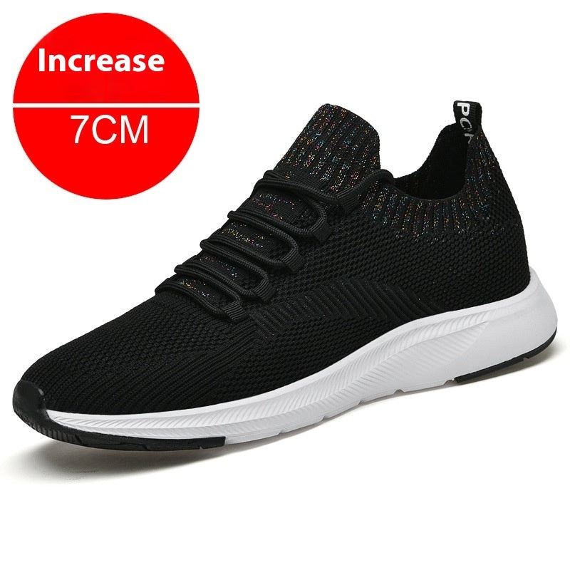 Men's Hidden Heel Sneakers – Fashionable, Breathable & Casual Men's Fashionable Breathable Casual Hidd | Ectron Online
